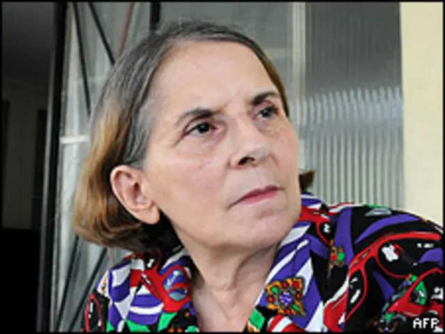 Hilda Molina el 12 de junio en La Habana.