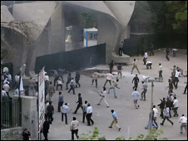 تجمعات اعتراضی دهمین سالگرد واقعه هیجدهم تیر ماه در سال گذشته توسط نیروهای امنیتی به خشونت کشیده شد