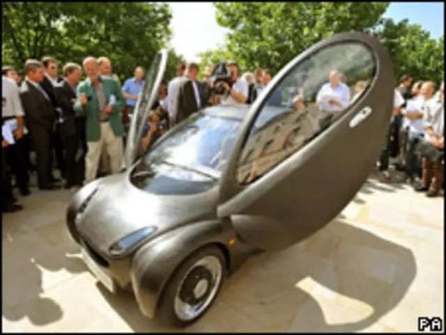 Водородный автомобиль Riversimple