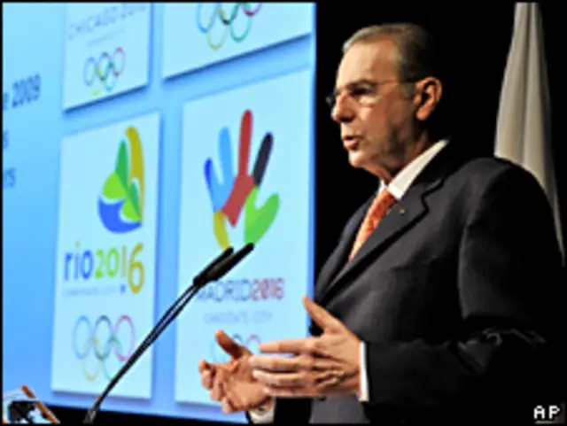 Presidente del Comité Olímpico Internacional, Jacques Rogge.