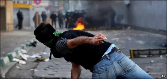 Người biểu tình ở Tehran