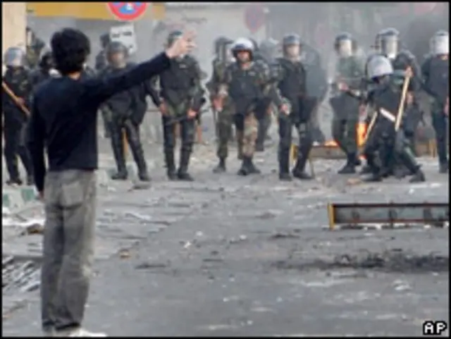 ناآرامی های بعد از انتخابات در تهران