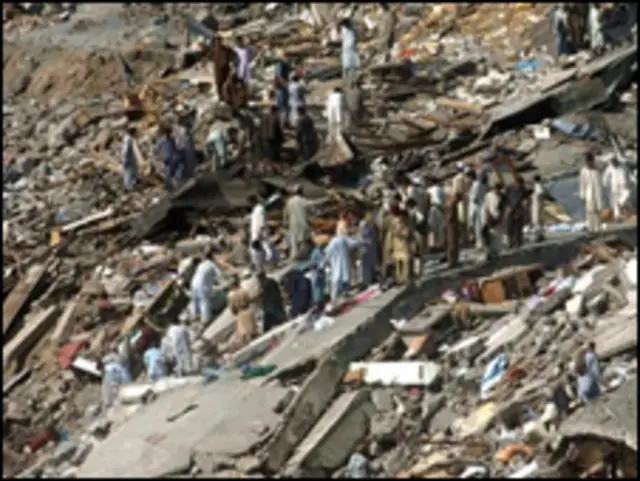 زلزلے میں ستر ہزار سے زائد افراد ہلاک ہوئے تھے جب کہ وسیع پیمانے پر تباہی ہوئی تھی