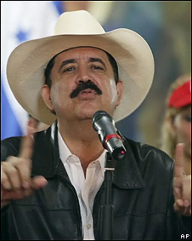 Manuel Zelaya.