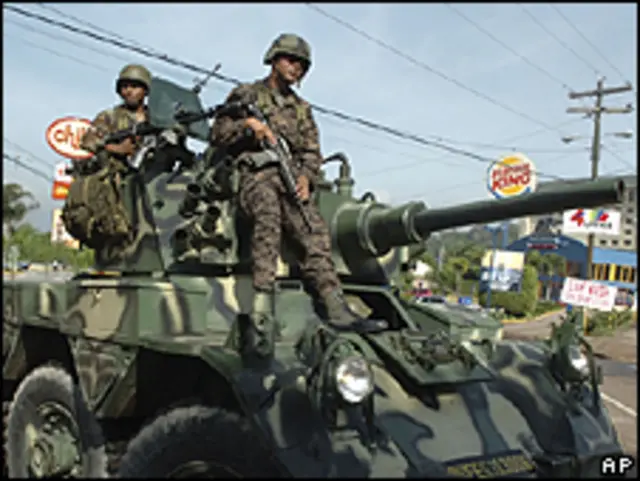 Militares, Tegucigalpa