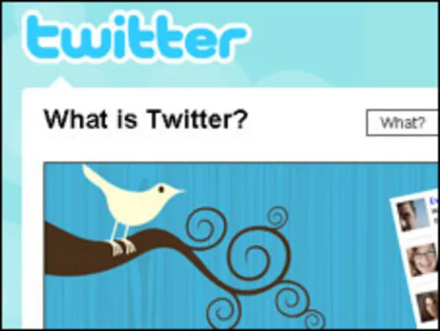 Домашняя страница Twitter