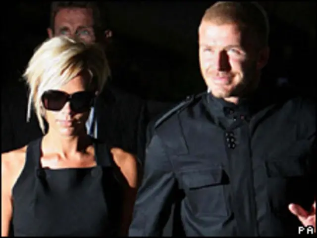 Vợ chồng nhà Beckham