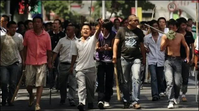 Người Hán biểu tình