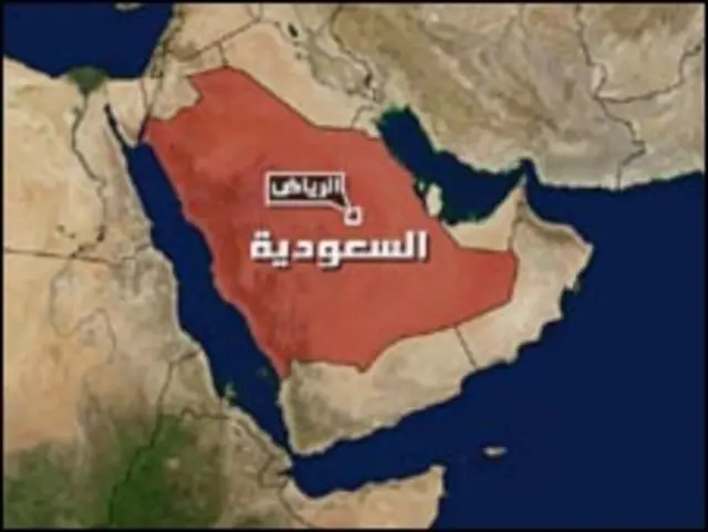 خريطة السعودية