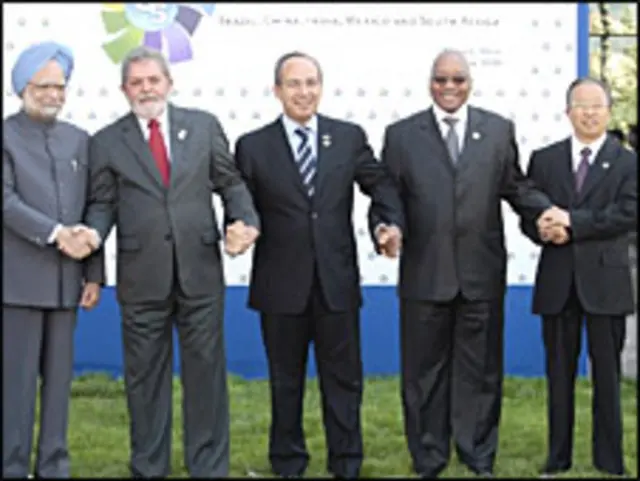 जी-पाँच के नेता