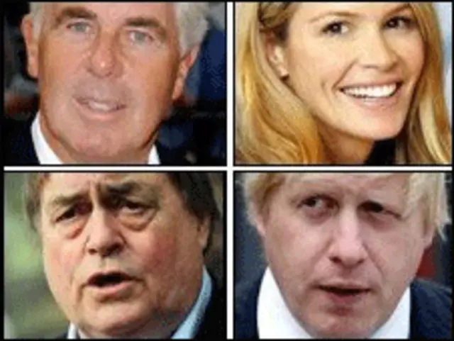 曾被《世界新闻报》窃听过的名流政要