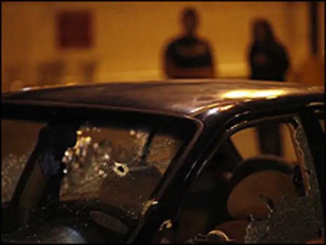 Ataque en Tijuana, México en julio 2009. Foto de archivo.