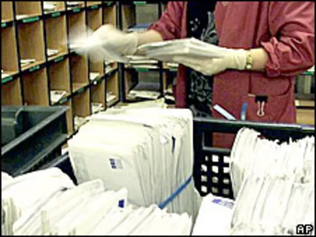 В почтовом отделении