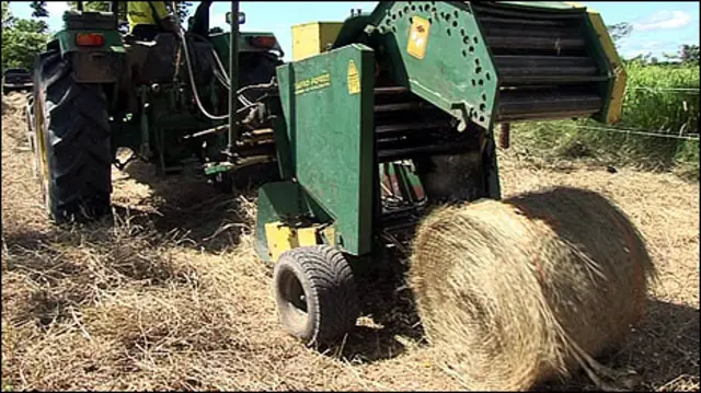 Máquina em fazenda na Amazônia