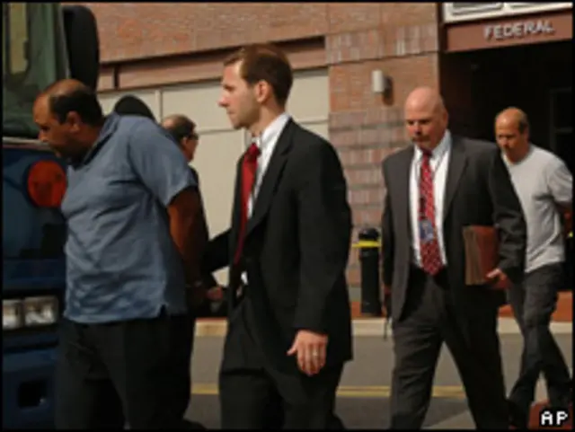 Арестованный в ходе рейда