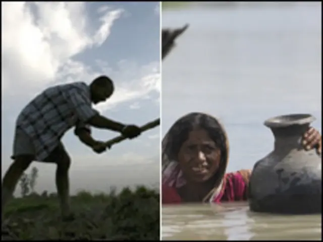 कहीं सूखा, कहीं बाढ़