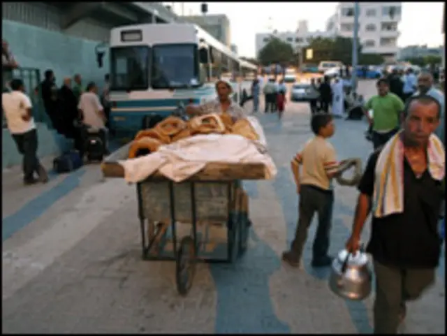 معبر رفح بين مصر وغزة