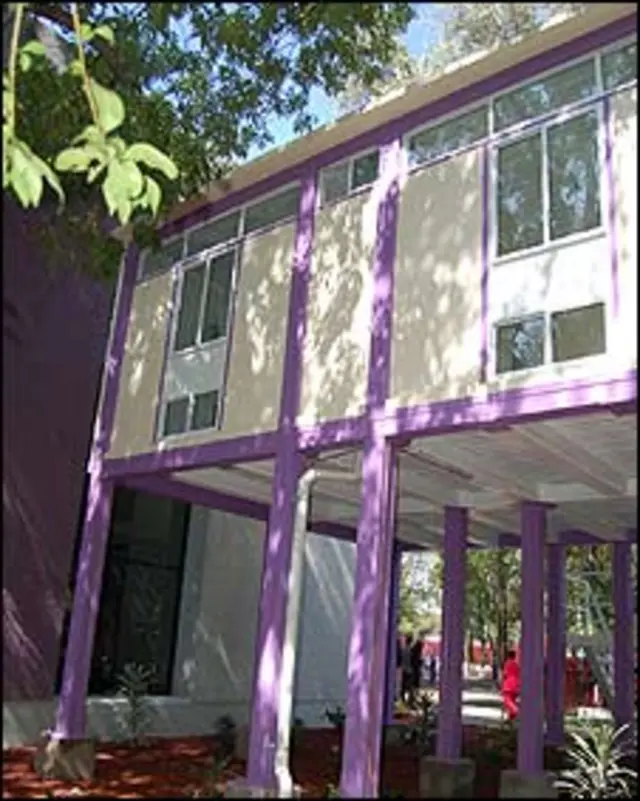 Prototipo de casa resistente a huracanes