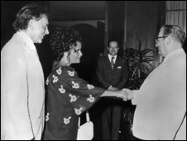 Ричард Бартон, Элизабет Тейлор и Тито