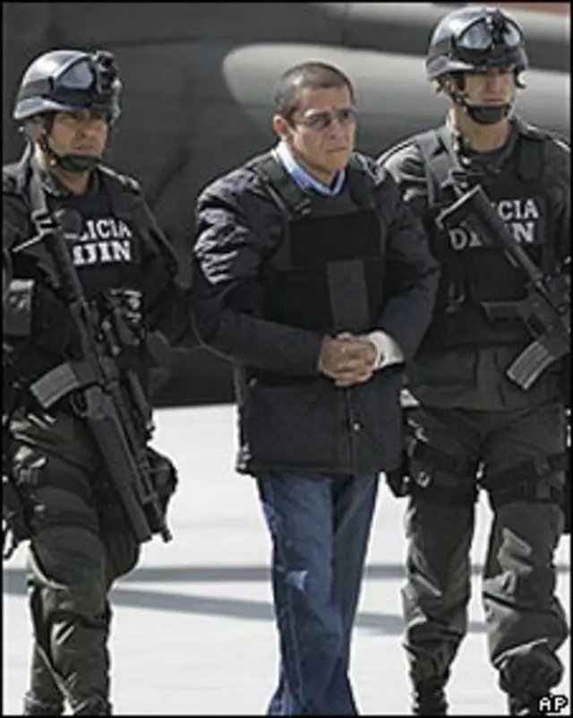 Diego Montoya antes de ser extraditado a EE.UU.