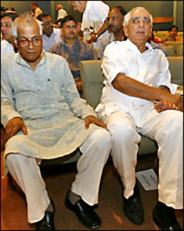 جسونت سنگھ اور جارج فرنانڈس