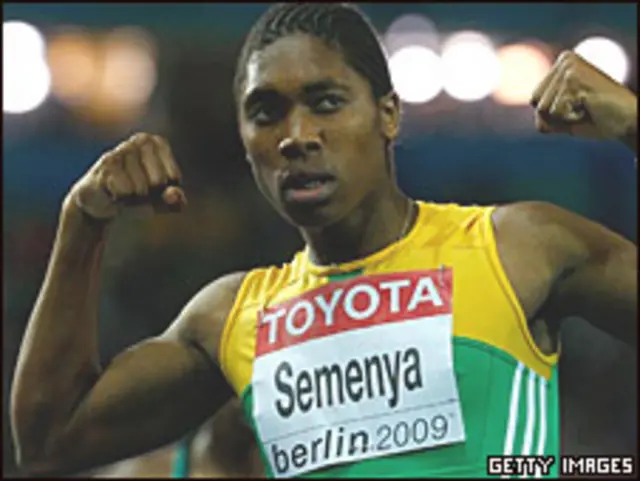Caster Semenya.