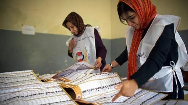 شمارش آرا در افغانستان