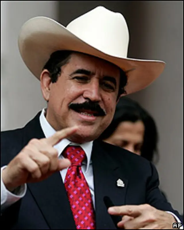 O presidente deposto de Honduras, Manuel Zelaya (AP, arquivo)