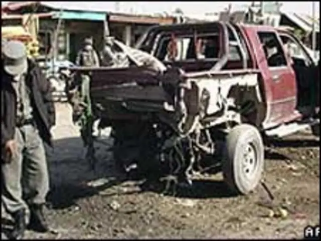 خوست کې د مخکنۍ چاودنې عکس ګورﺉ