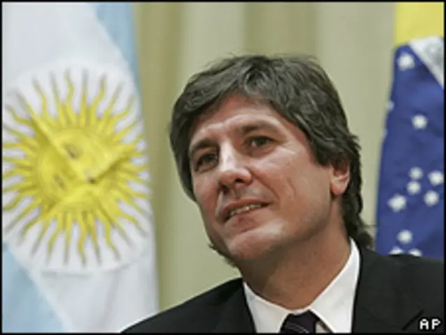 Amado Boudou, ministro de economía