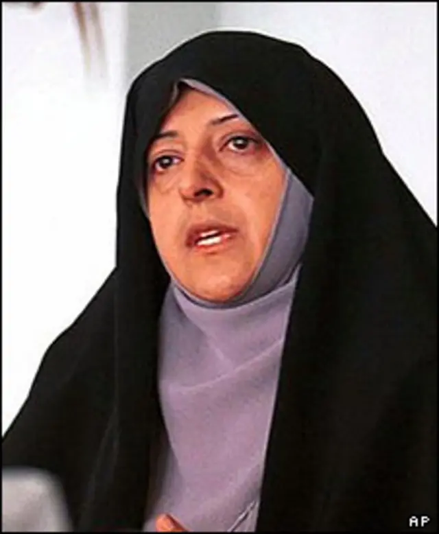 معصومه ابتکار اولین زنی بود که معاون رئیس جمهور شد