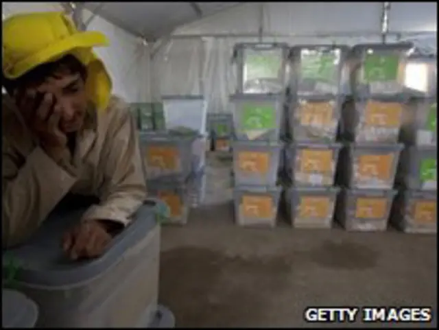 Ящики с бюллетенями