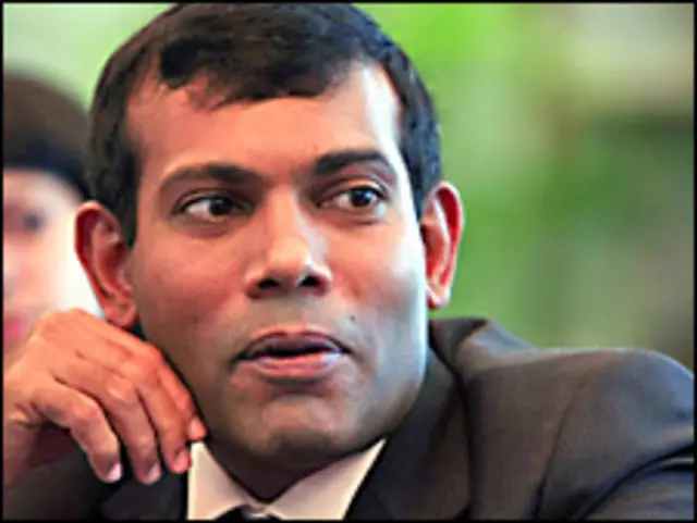 مالدیپ کے صدر محمد نشید(فائل فوٹو)