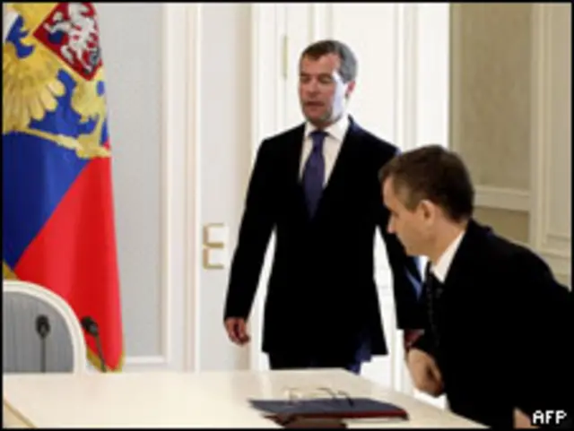 Дмитрий Медведев и Рашид Нургалиев