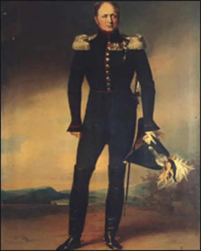 Александр I (портрет кисти Джона Доу)