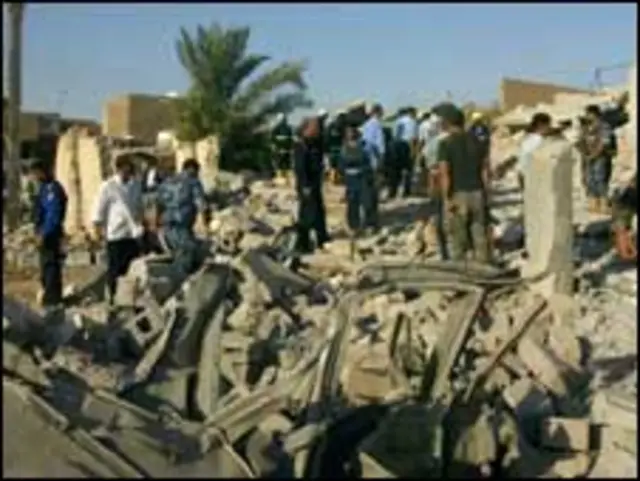 عراق دھماکہ