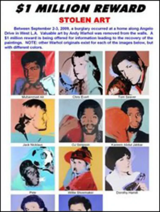 Poster oferecendo recompensa