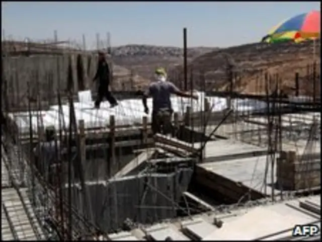 Israel xây nhà mới ở phía bắc Jerusalem