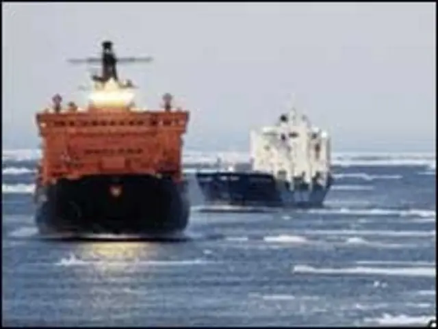 آرکیٹک میں جہاز رانی