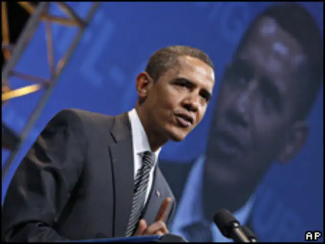 Barack Obama, presidente de EE.UU.