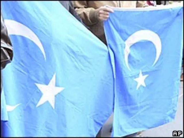 東突闕斯坦旗幟(8/8/2009)