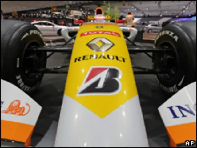 Auto de F1 de Renault