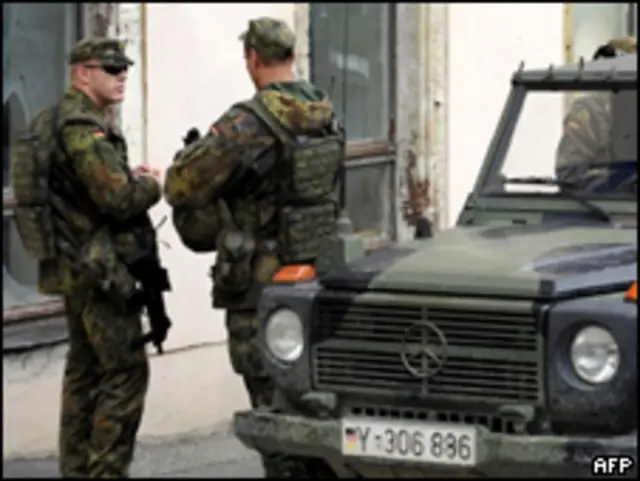 Немецкие военные в Афганистане