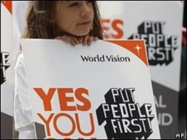 Protesta contra la pobreza