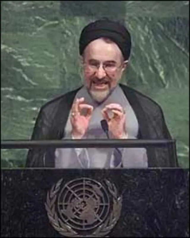 محمد خاتمی تنها مقام ایرانی است که پیشنهادش از سوی همه کشورهای عضو سازمان ملل پذیرفته شد