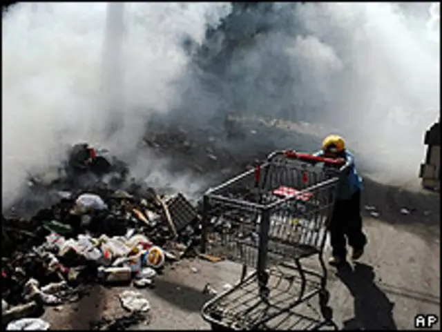 Disturbios en Honduras