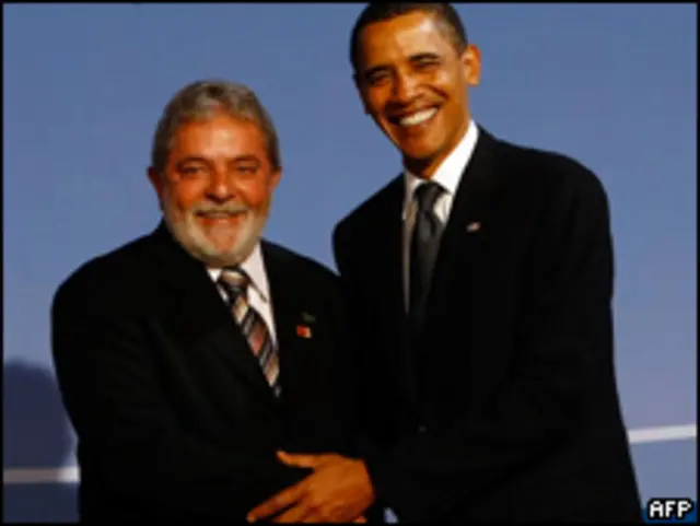 Lula Da Silva y Barack Obama