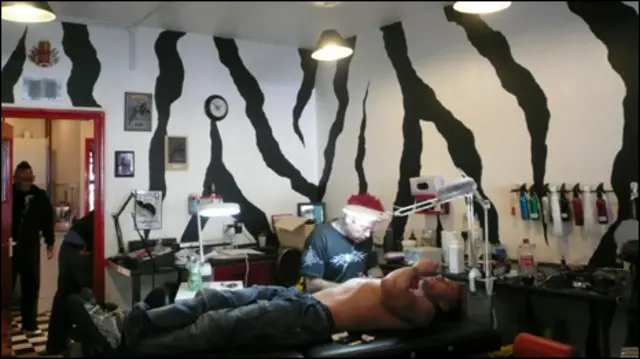 Мирек за работой