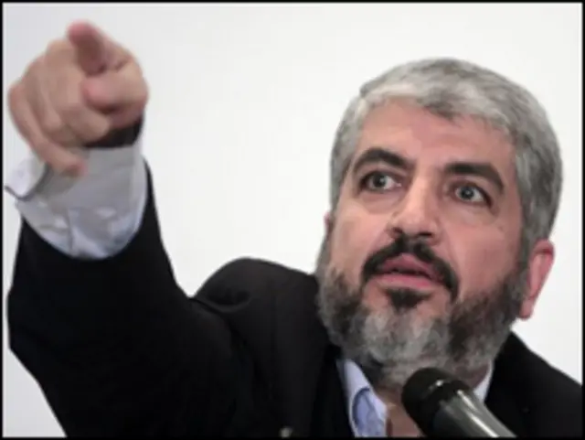 Khaled Meshaal memimpin sayap politik Hamas dari luar negeri
