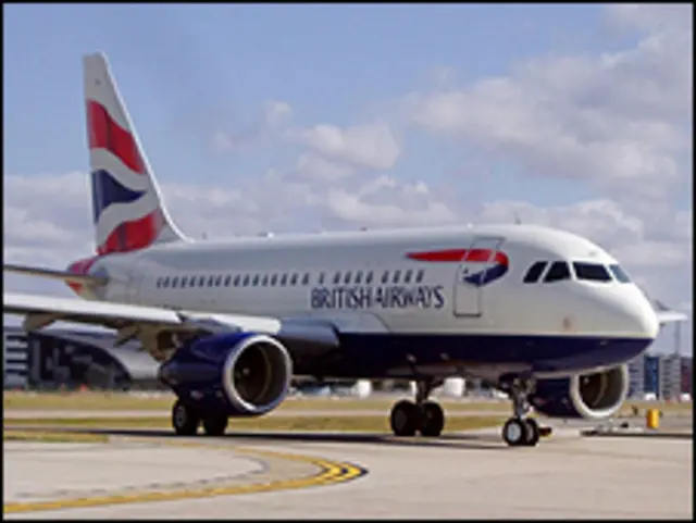 A318 da British Airways (PA)